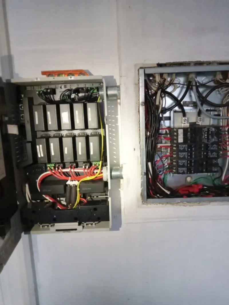 Electrical panel upgrade completed for Commercial Electrician Services in Wayland